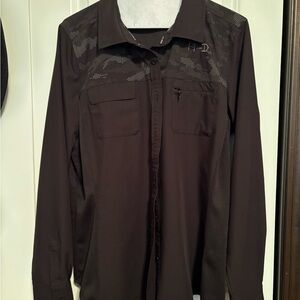 Harley-Davidson Womens Black Shirt Jacket